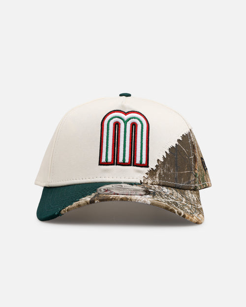 New Era Mexico National Baseball Team 'Camo Tear Away' 9FORTY A-Frame Snapback Camo/Official Team Color