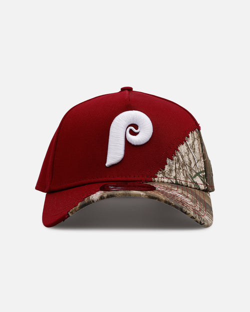 New Era Philadelphia Phillies 'Camo Tear Away' 9FORTY A-Frame Snapback Camo/Official Team Color