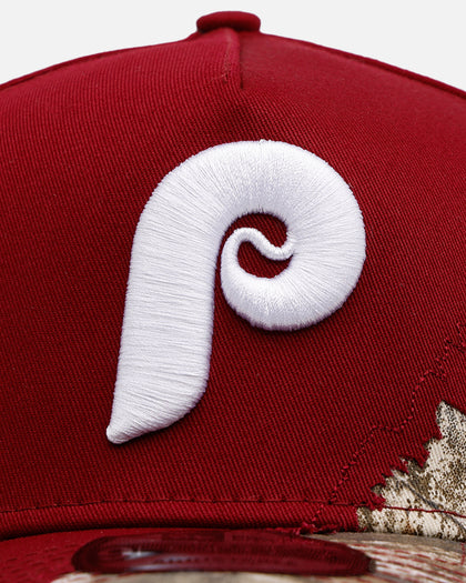 New Era Philadelphia Phillies 'Camo Tear Away' 9FORTY A-Frame Snapback Camo/Official Team Color