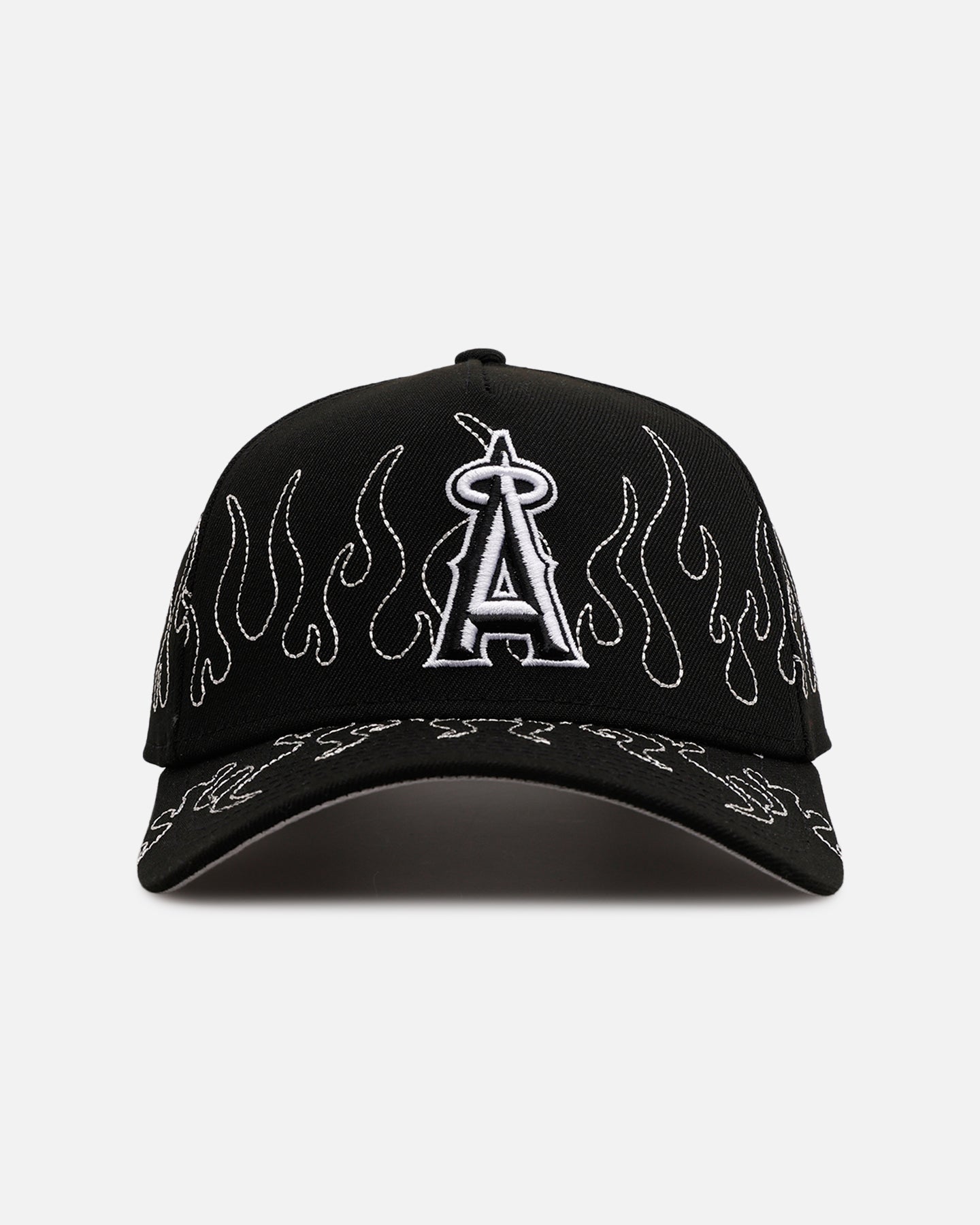 New Era Anaheim Angels 'Outline Flames' 9FORTY A-Frame Snapback