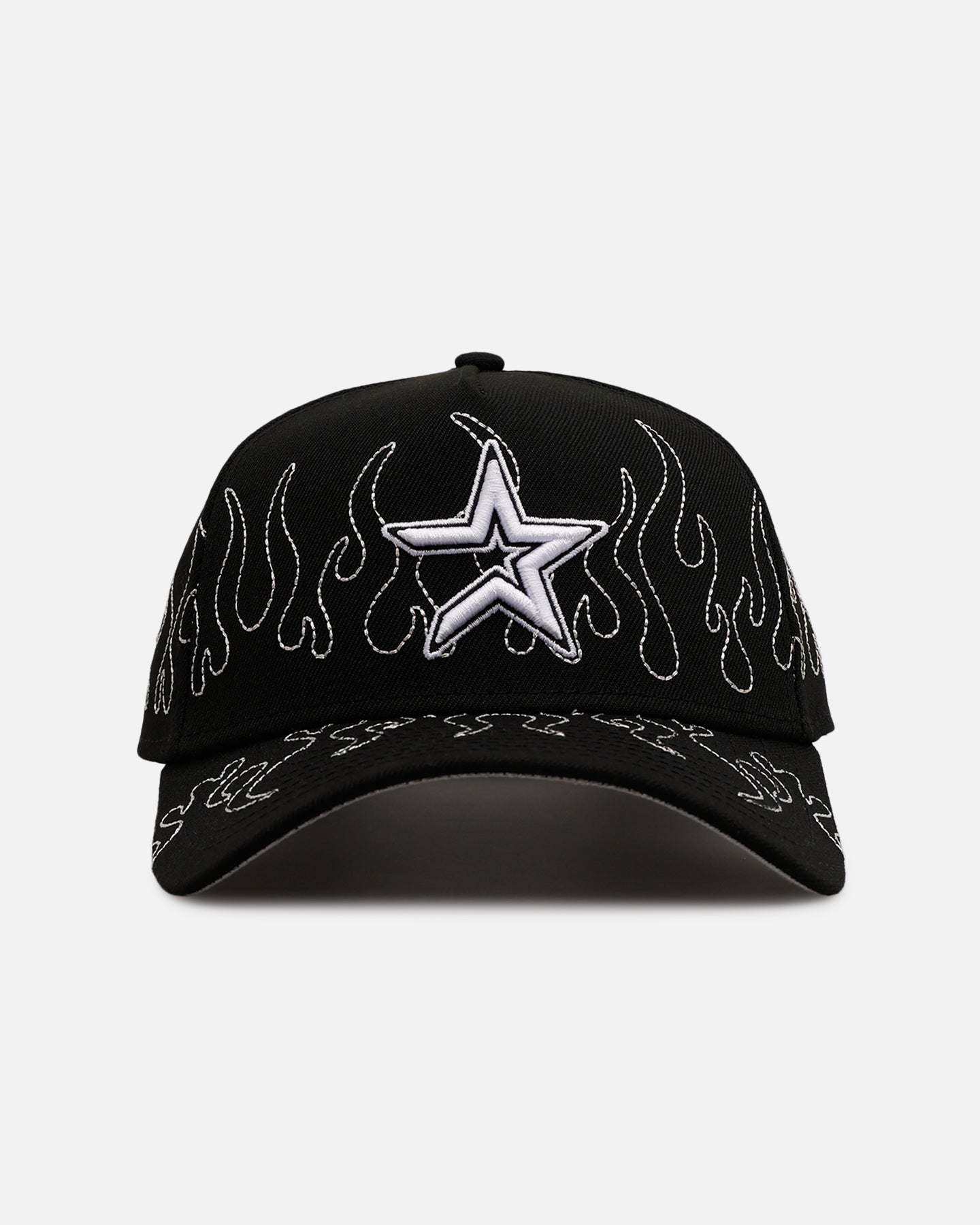 New Era Houston Astros 'Outline Flames' 9FORTY A-Frame Snapback