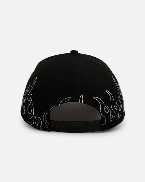 New Era Chicago Bulls 'Outline Flames' 9FORTY A-Frame Snapback Black