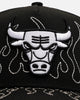 New Era Chicago Bulls 'Outline Flames' 9FORTY A-Frame Snapback Black