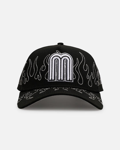New Era Mexico National Baseball Team 'Outline Flames' 9FORTY A-Frame Snapback Black