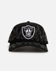 New Era Las Vegas Raiders 'Outline Flames' 9FORTY A-Frame Snapback Black