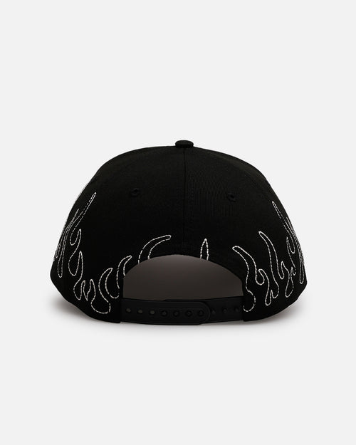 New Era Las Vegas Raiders 'Outline Flames' 9FORTY A-Frame Snapback Black