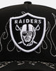 New Era Las Vegas Raiders 'Outline Flames' 9FORTY A-Frame Snapback Black
