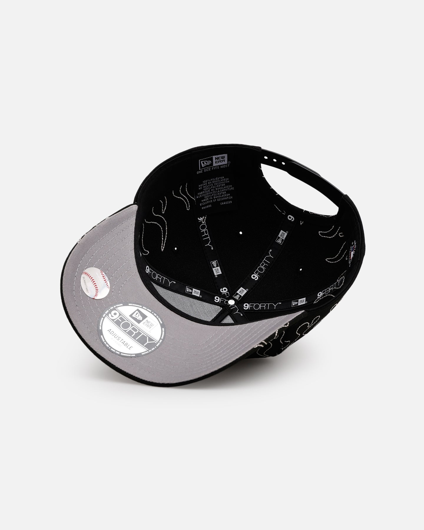 New Era Chicago White Sox 'Outline Flames' 9FORTY A-Frame Snapback