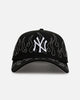 New Era New York Yankees 'Outline Flames' 9FORTY A-Frame Snapback Black