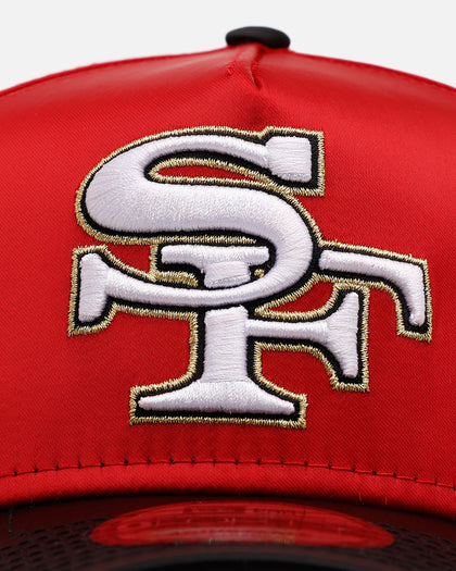 New Era San Francisco 49ers 'Team Color Satin' 9FORTY A-Frame Snapback Official Team Color