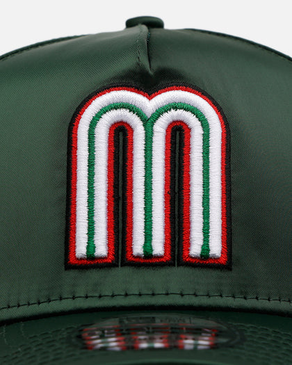New Era Mexico National Baseball Team 'Team Color Satin' 9FORTY A-Frame Snapback Official Team Color