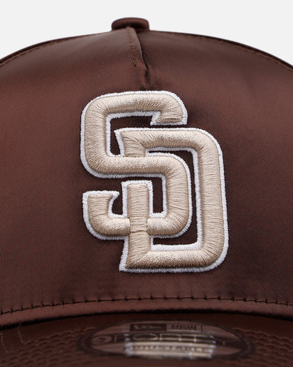 New Era San Diego Padres 'Team Color Satin' 9FORTY A-Frame Snapback Official Team Color