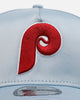 New Era Philadelphia Phillies 'Team Color Satin' 9FORTY A-Frame Snapback Official Team Color