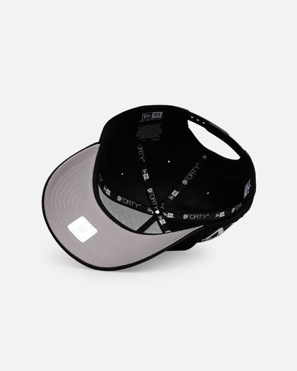 New Era Las Vegas Raiders 'Team Color Satin' 9FORTY A-Frame Snapback Official Team Color