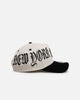 New Era New York Yankees 'Gothic Script Two Tone' 9FORTY A-Frame Snapback Chrome/Black