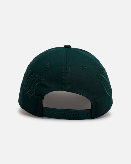 New Era Oakland Athletics 'Gothic Script Two Tone' 9FORTY A-Frame Snapback Dark Green/Black