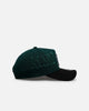 New Era Oakland Athletics 'Gothic Script Two Tone' 9FORTY A-Frame Snapback Dark Green/Black