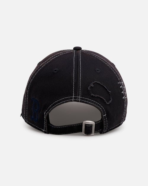 New Era Boston Red Sox 'Distressed And Worn' 9FORTY A-Frame Casual Strapback Navy/Red