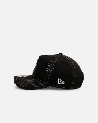 New Era Chicago White Sox 'Distressed And Worn' 9FORTY A-Frame Casual Strapback Black