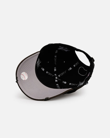 New Era Pittsburgh Pirates 'Distressed And Worn' 9FORTY A-Frame Casual Strapback Black