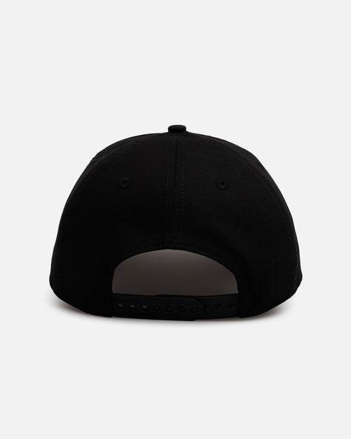 New Era Chicago Cubs 'Pink Rose Embroidery' 9FORTY A-Frame Snapback Black/Pink