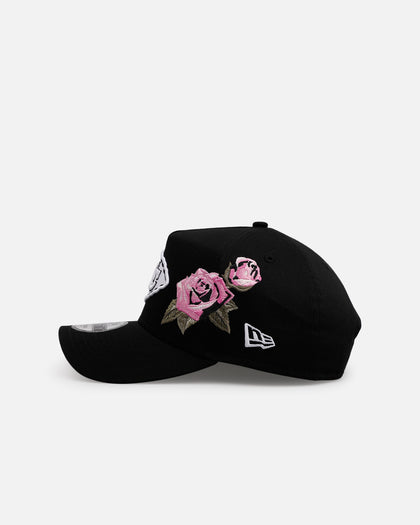 New Era Kansas City Chiefs 'Pink Rose Embroidery' 9FORTY A-Frame Snapback Black/Pink