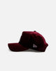 New Era Los Angeles Angels 'Velvet Dreams' 9FORTY A-Frame Snapback Burgundy