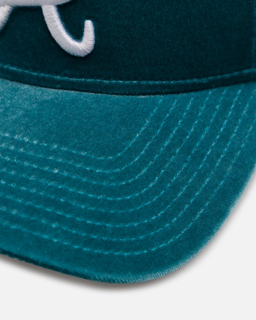 New Era Atlanta Braves 'Velvet Dreams 2.0' 9FORTY A-Frame Snapback Pine Green