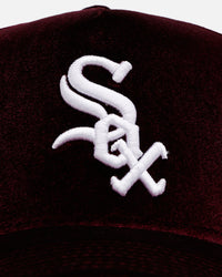 New Era Chicago White Sox 'Velvet Dreams' 9FORTY A-Frame Snapback Burgundy