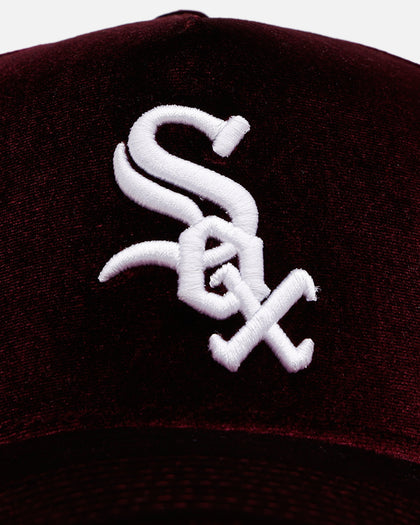 New Era Chicago White Sox 'Velvet Dreams' 9FORTY A-Frame Snapback Burgundy