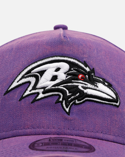 New Era Baltimore Ravens 'Washed Purple' 9FORTY A-Frame Snapback Washed Purple