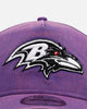 New Era Baltimore Ravens 'Washed Purple' 9FORTY A-Frame Snapback Washed Purple