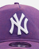 New Era New York Yankees 'Washed Purple' 9FORTY A-Frame Snapback Washed Purple