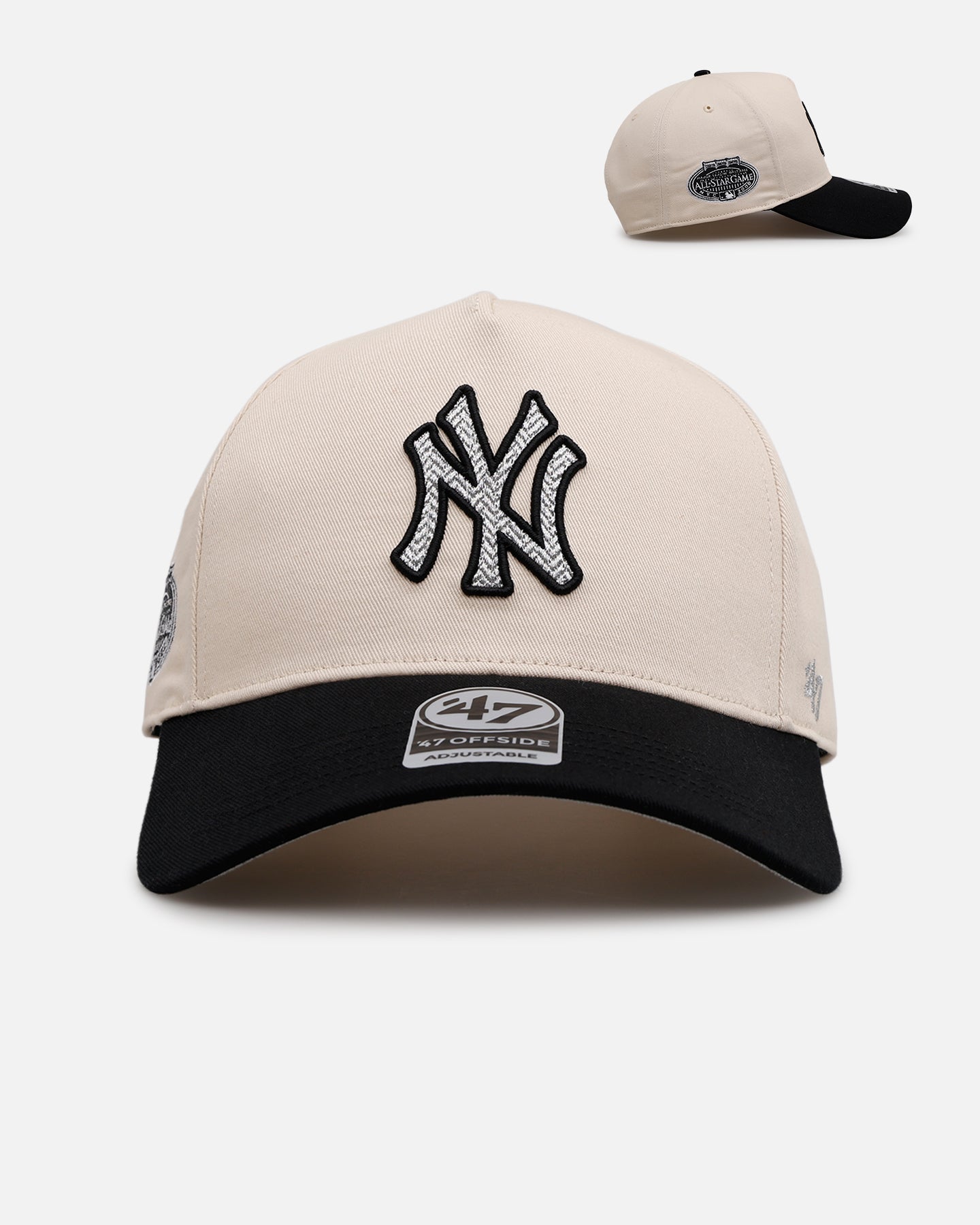 47 Brand New York Yankees 'Herringbone' 47 Offside Snapback
