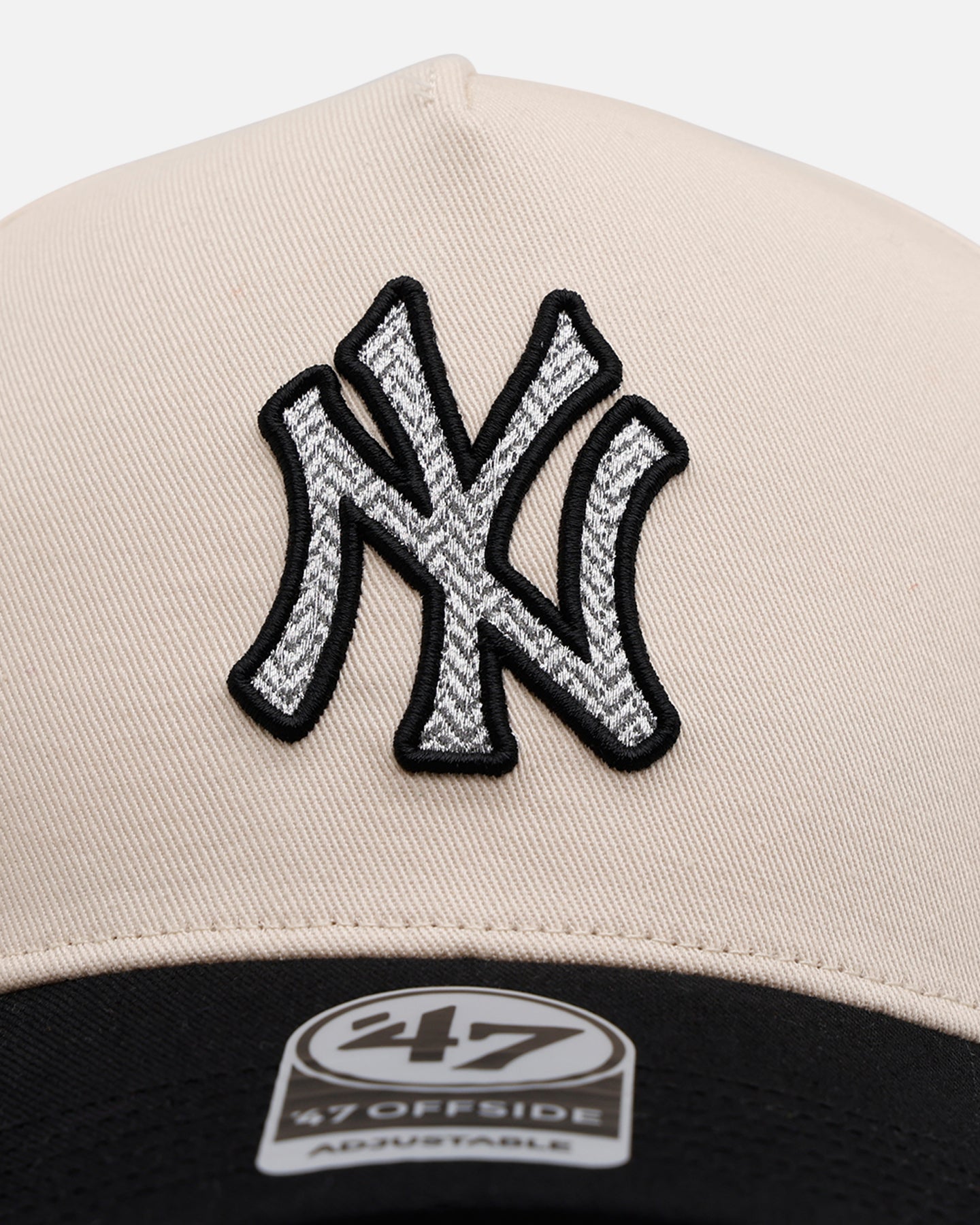 47 Brand New York Yankees 'Herringbone' 47 Offside Snapback