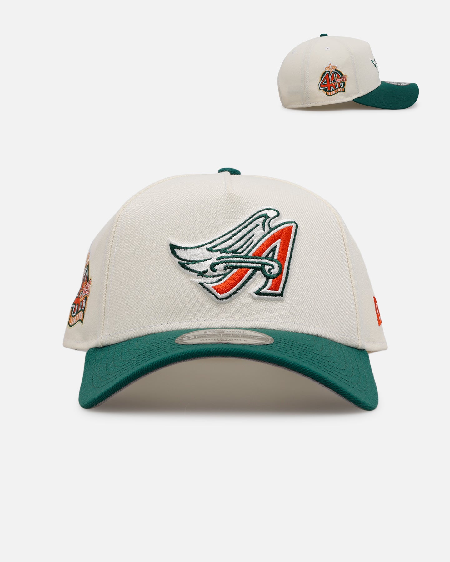 New Era Anaheim Angels 'Citrus' 9FORTY A-Frame Snapback Chrome