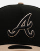 New Era Atlanta Braves 'Desert Nights' 9FORTY A-Frame Snapback Black/Camel