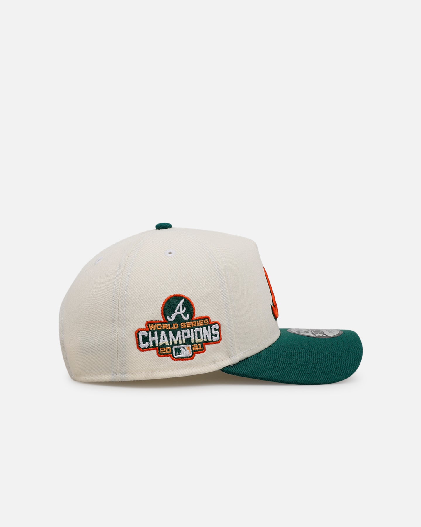 New Era Atlanta Braves 'Citrus' 9FORTY A-Frame Snapback Chrome