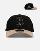 New Era Boston Red Sox 'Desert Nights' 9FORTY A-Frame Snapback Black/Camel