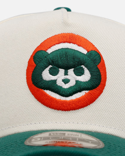 New Era Chicago Cubs 'Citrus' 9FORTY A-Frame Snapback Chrome/Green/Orange