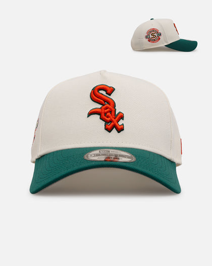 New Era Chicago White Sox 'Citrus' 9FORTY A-Frame Snapback Chrome/Green/Orange