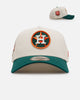 New Era Houston Astros 'Citrus' 9FORTY A-Frame Snapback Chrome/Green/Orange