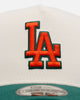 New Era Los Angeles Dodgers 'Citrus' 9FORTY A-Frame Snapback Chrome/Green/Orange