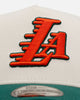 New Era Los Angeles Lakers 'Citrus' 9FORTY A-Frame Snapback Chrome/Green/Orange