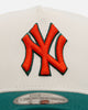 New Era New York Yankees 'Citrus' 9FORTY A-Frame Snapback Chrome/Green/Orange