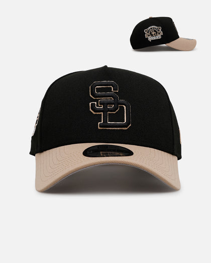 New Era San Diego Padres 'Desert Nights' 9FORTY A-Frame Snapback Black/Camel
