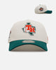 New Era Texas Rangers 'Citrus' 9FORTY A-Frame Snapback Chrome/Green/Orange