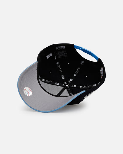 New Era Kansas City Royals 'Ocean' 9FORTY A-Frame Snapback Navy/Sky Blue