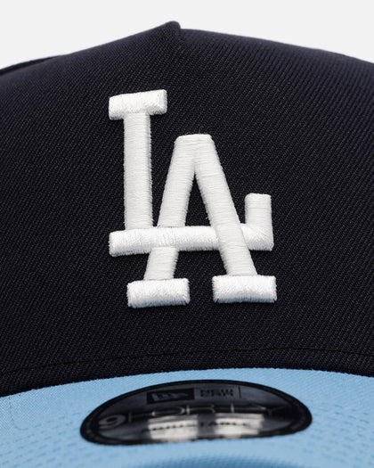 New Era Los Angeles Dodgers 'Ocean' 9FORTY A-Frame Snapback Navy/Sky Blue
