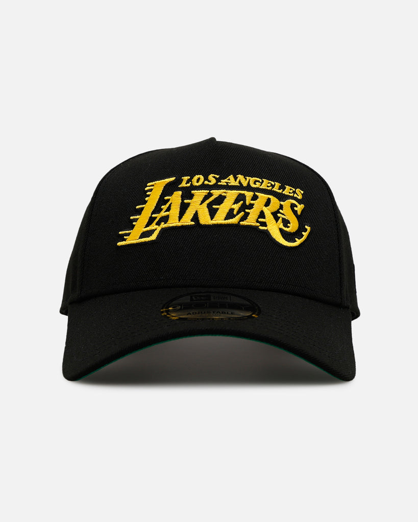 人気モデル NEW ERA LOS ANGELES LAKERS D-FRAME TRUCKER MESH CAP ニューエラ ロサンゼルス レイカーズ WHITE PURPLE ホワイト パープル New Era Los Angeles Lakers \u0027Homage\u0027 9FORTY A-Frame Snapback Black